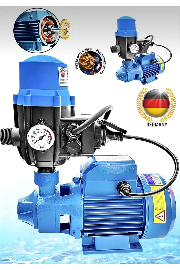 Dkm80 1 HR Alman Paket Hidrofor Sistem Su Pompası Su Motoru
